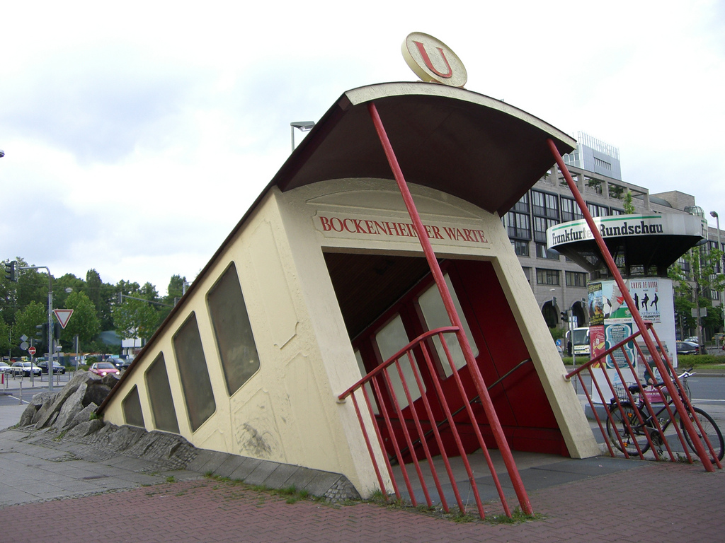 station-metro-Francfort-Allemagne