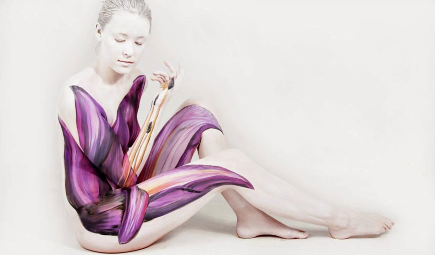 Gesine Marwedel-body-painting-art-peinture-photographie