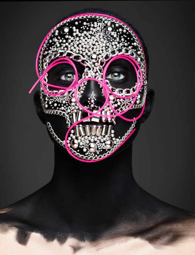 photographie-face-Make up-maquillage-gothic-mort-dead-rankin-halloween-Los Muertos