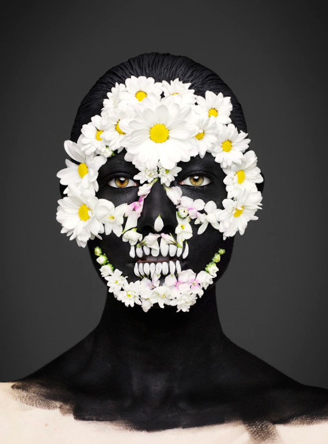 photographie-face-Make up-maquillage-gothic-mort-dead-rankin-halloween-Los Muertos