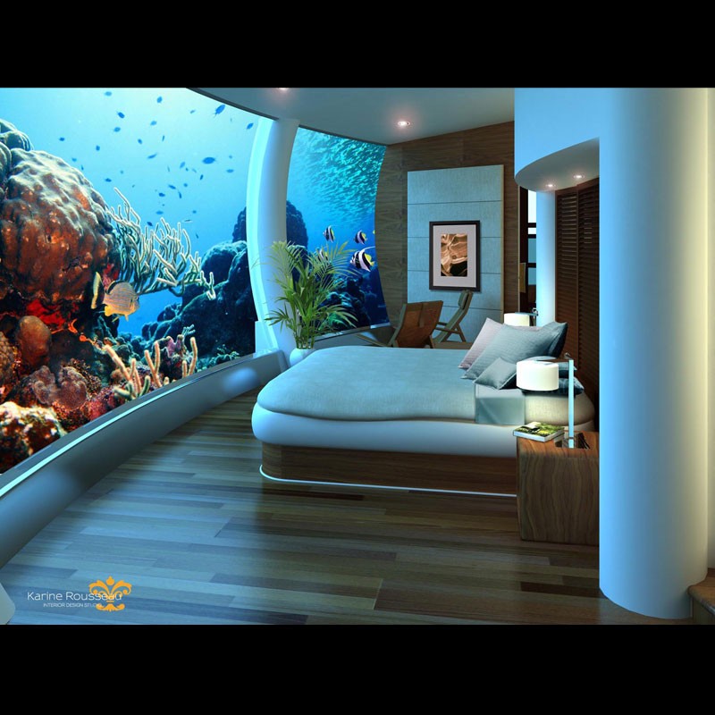 hotel design Poseidon Undersea Resort 