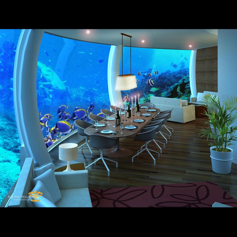 hotel design Poseidon Undersea Resort 