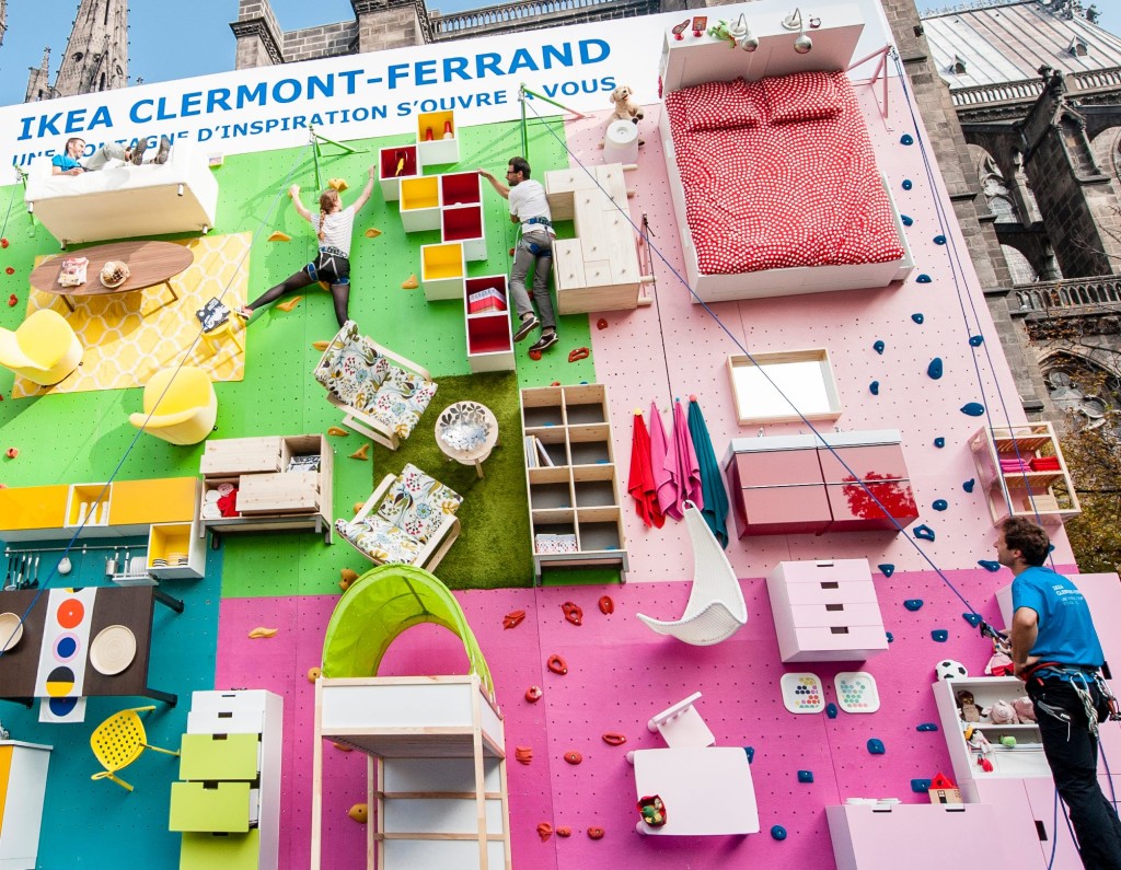 ikea-mur-escalde-clermont-ferrand-street-marketing-campagne publicitaire1