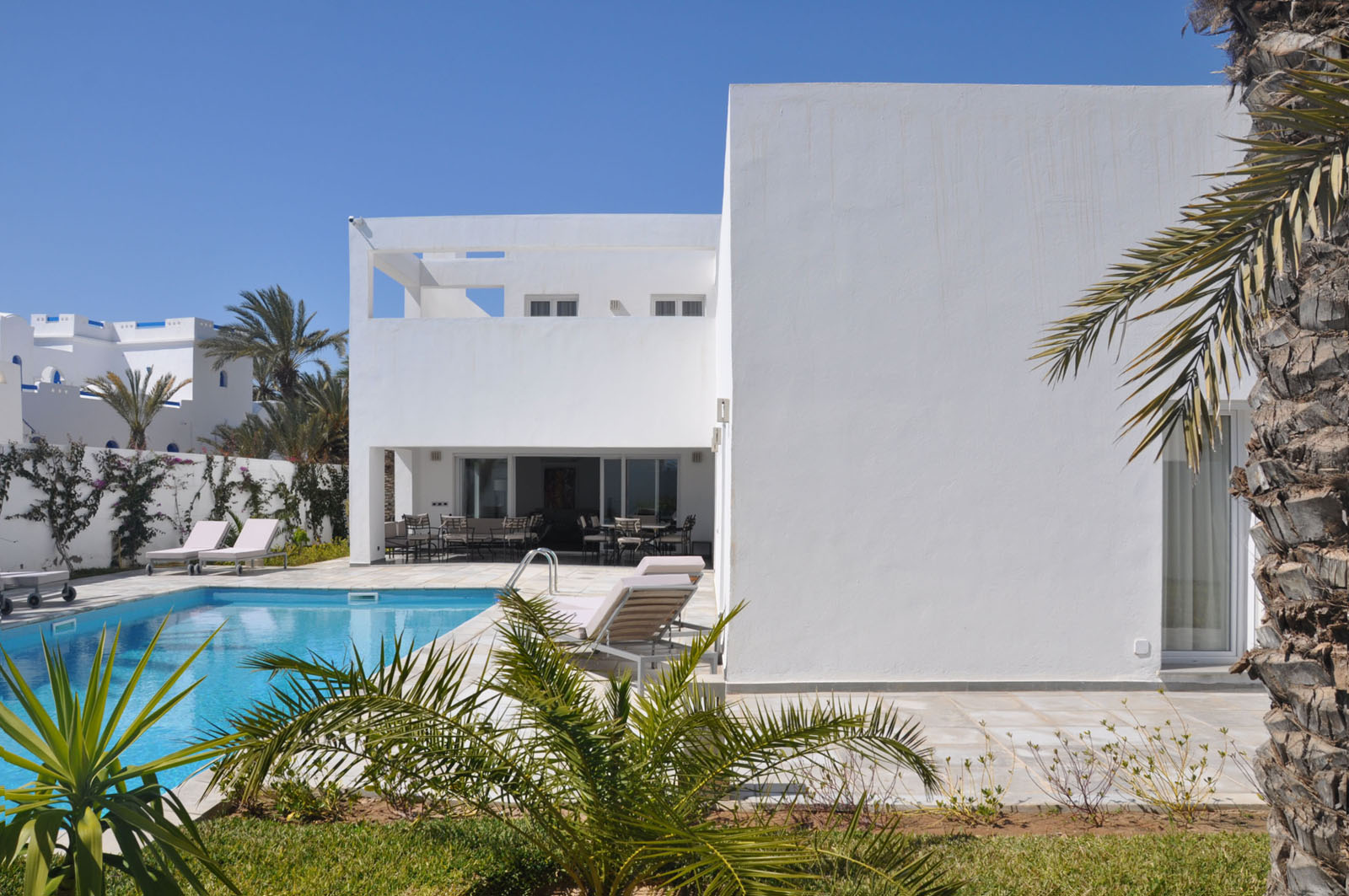 architecture moderne traditionnelle tunisie villa R samia-benabdallah BA-Studio