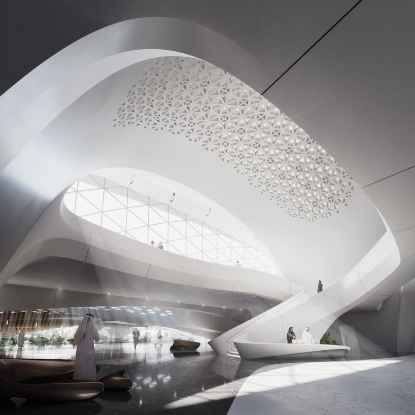  siège Bee'ah aux emirates architecte Zaha Hadid