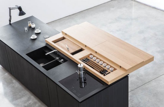 paperwood cuisine moderne design par Aris Architects